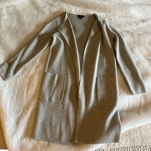 J Crew Juliette Collarless Sweater Blazer